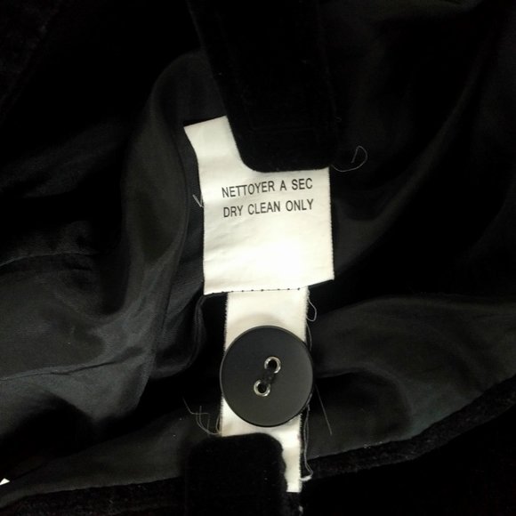 Vintage-like Chinese Frog Fastener Black Jacket XS - Picture 8 of 8